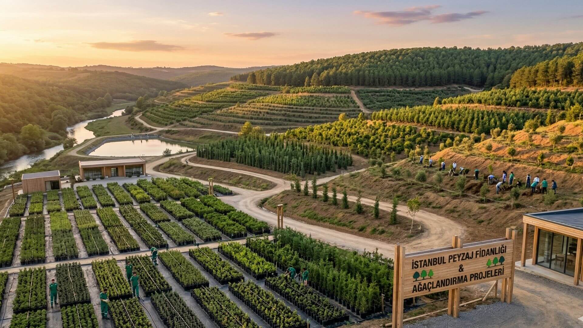 Ağaçlandırma & Fidan Hizmeti - Peyzajbul