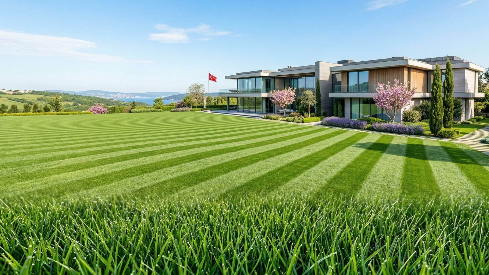 İzmir Çim Serme & Çim Bakımı Hizmeti - Peyzajbul