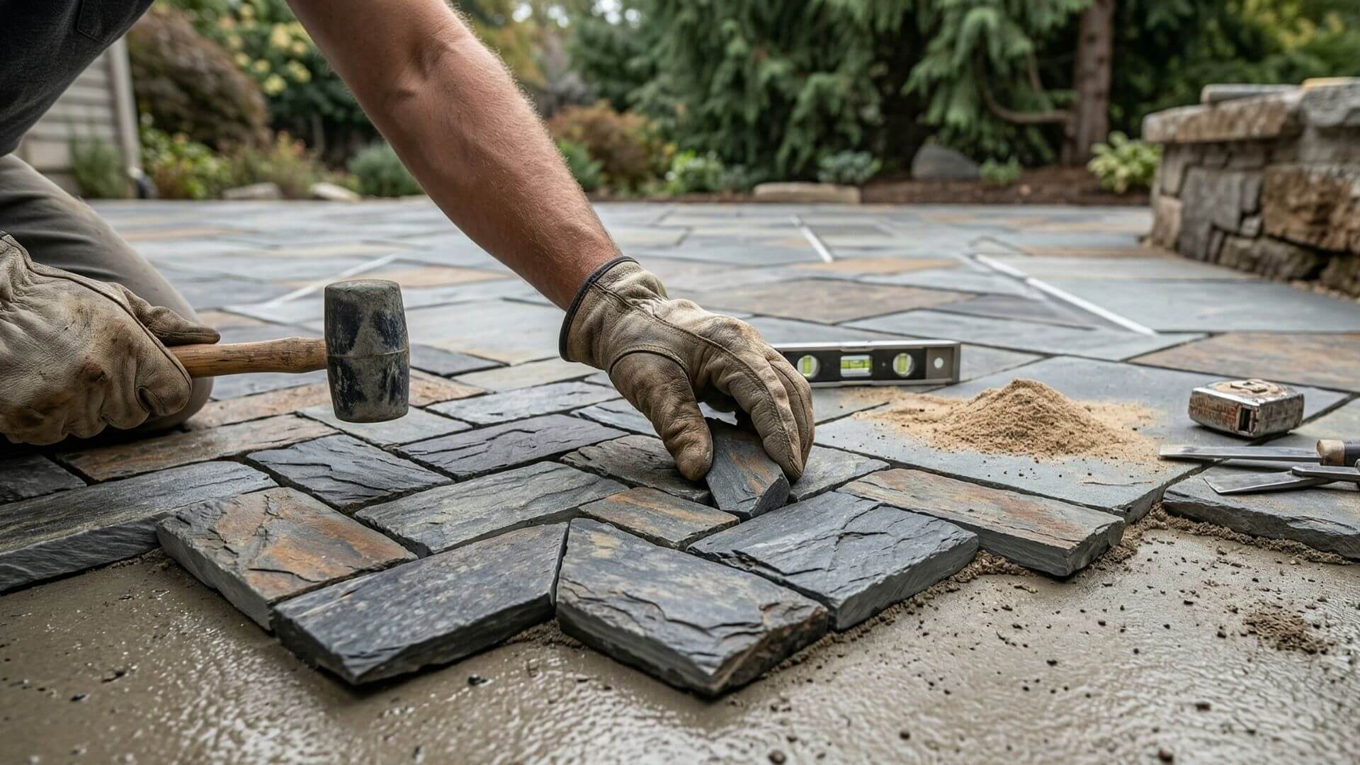 Sert Zemin (Hardscape) Hizmeti - Peyzajbul