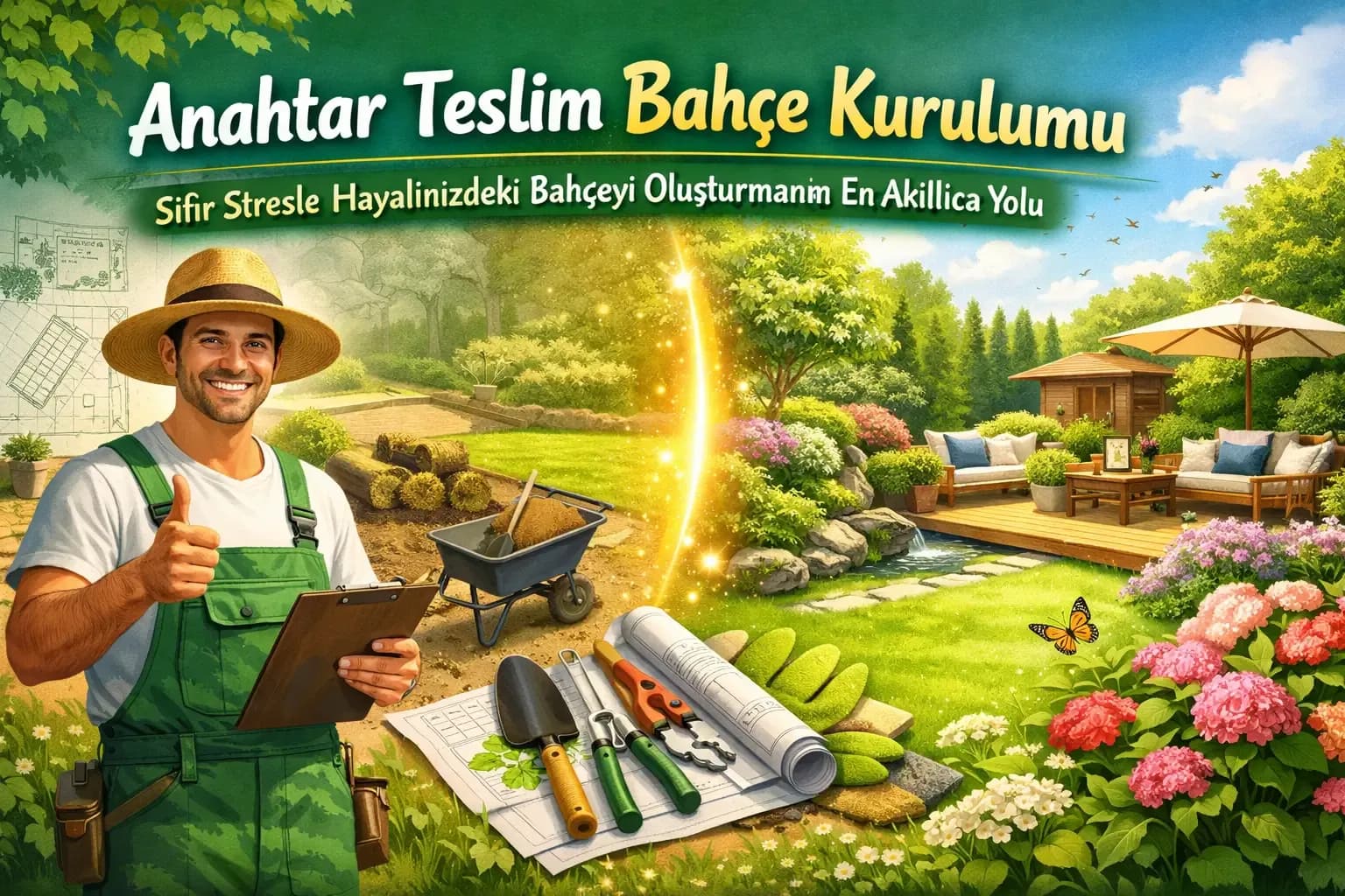 Anahtar teslim bahçe kurulumu için formu doldurup teklif alın