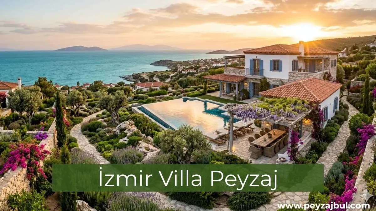 İzmir Villa Peyzaj Maliyeti nedir